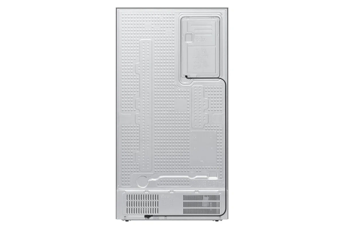 Samsung Réfrigérateur côte à côte RS70F65KEF/EF avec distributeur d'eau/glaçons, Wifi avec mode AI Energy, Total No Frost, SpaceMax, 635 L, LxHxP: 91,2 x 178,4 x 72,6 cm, Anthracite