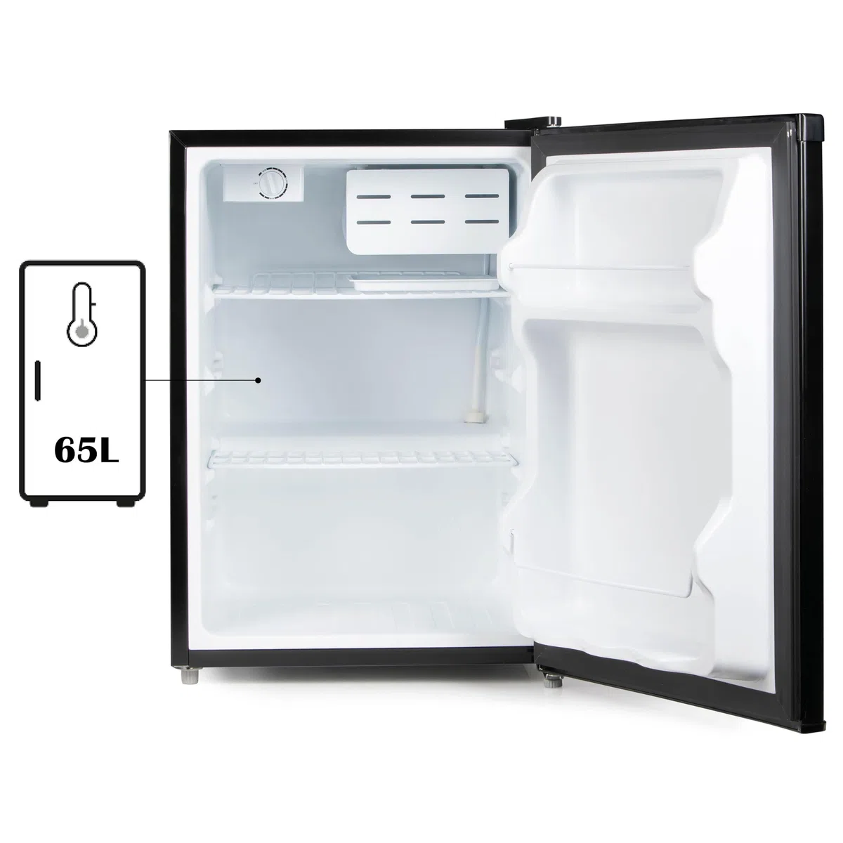 PRIMO PR155FR Réfrigérateur Table Top - 66L - E - Autonome - Noir